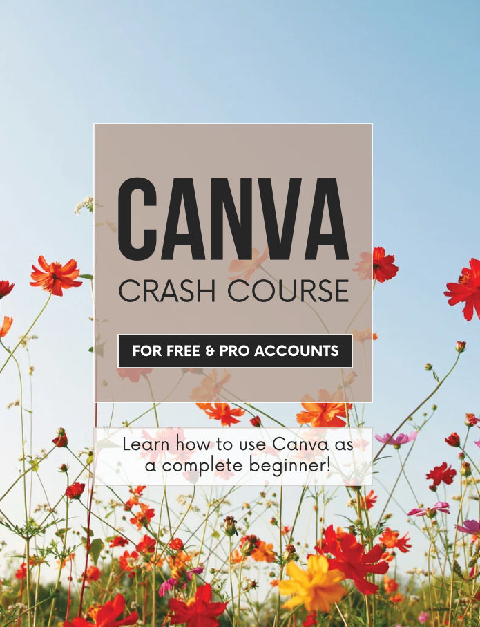 Canva Crash Course BEGINNERS